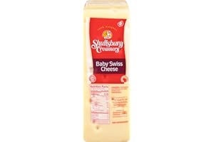 Shullsburg Creamery - Baby Swiss Cheese - 5 Pound Loaf