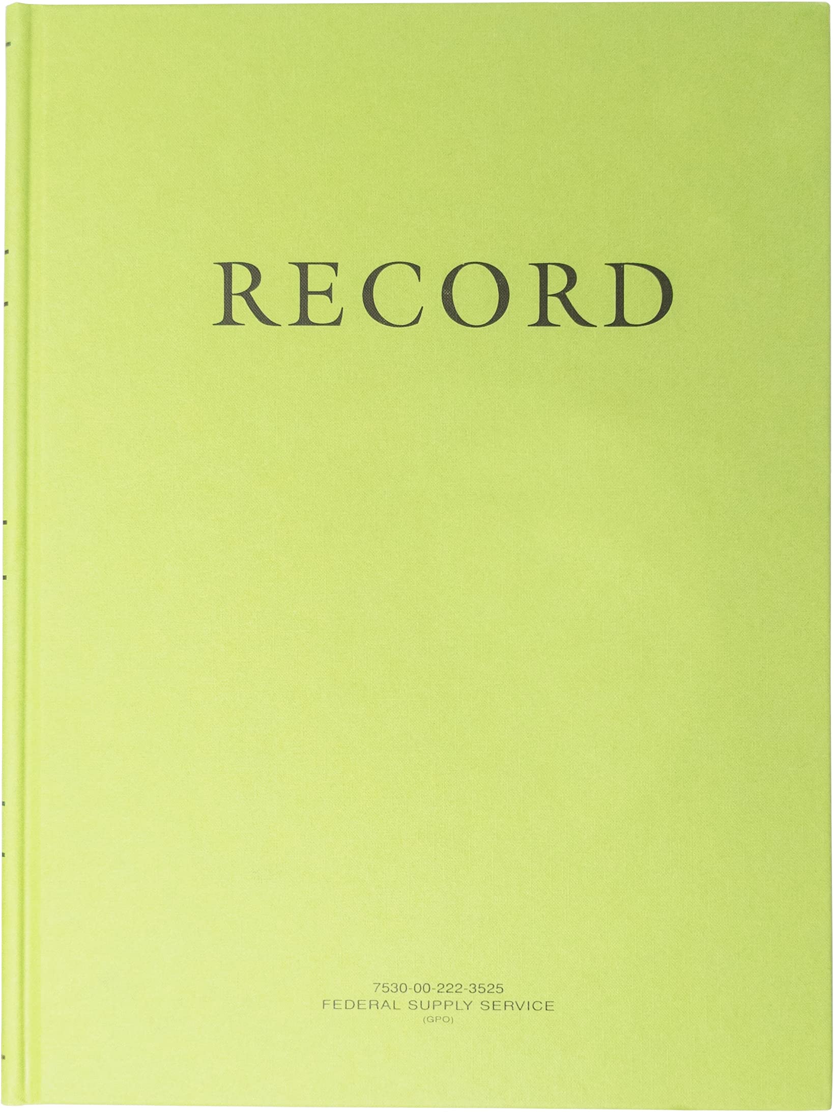 Condition photo showing New/Like New for tacticai 3-pack green military log book, 8” x 10.5” - 192 pages, record book for record keeping, sup