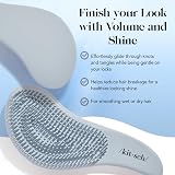 Kitsch Detangle Hair Brush with Flexible Bristles Haze Blue view 3