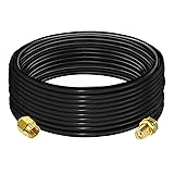 TUOLNK SMA Extension Cable RG58 32.8ft(10M) SMA