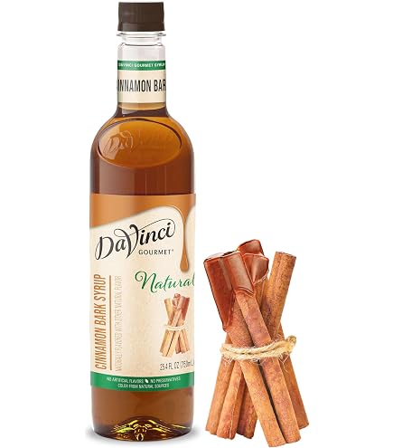 Amazon.com: DaVinci Gourmet Naturals Cinnamon Bark Syrup, 25.4
