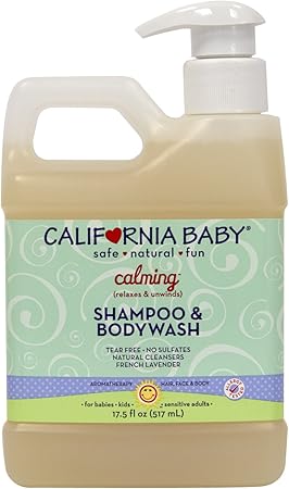 california baby shampoo and body wash