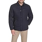 Tommy Hilfiger Men's Quilted Wool Blend Shacket
