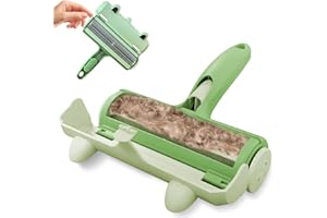 TidyNuts Pet Hair Remover Roller, Reusable & Washable Lint Roller, Extra Sticky & Large Surface, Pet Hair Removal Tool, Hair Removal Brush for Furniture, Couch, Carpet, Clothing and Bedding
