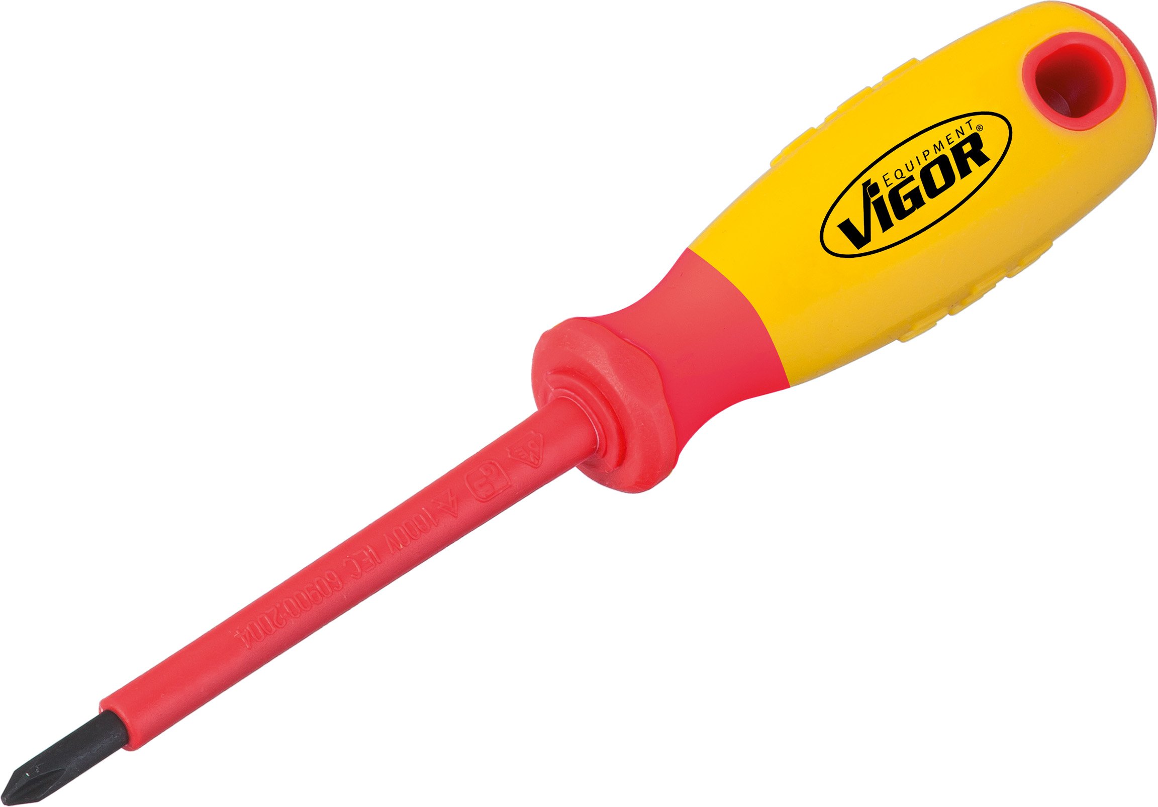 Vigor V2063 Vde Phillips-Recess Screwdriver, 2.23 cm