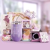 Christmas Gifts for Women, Birthday Gift for Women, Self Care Gifts Relaxing Spa Basket, Unique Get Well Soon Basket Set, Thanksgiving Gift for Mom, Wife, Girlfriend, Sister, Grandma, Coworker