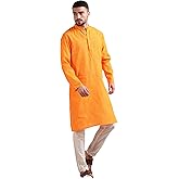 Filori 100% Cotton Men's Kurta - Festive Ethnic Wear, Wedding Wear, Lightweight & Breathable Fabric