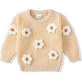 Infant Toddler Baby Girl Oversized Sweater Long Sleeve Sweaters Fall Winter Tops Clothes