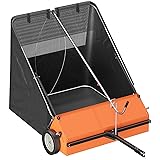 Doniks 50-Inch Tow Behind Lawn Sweeper,with 25