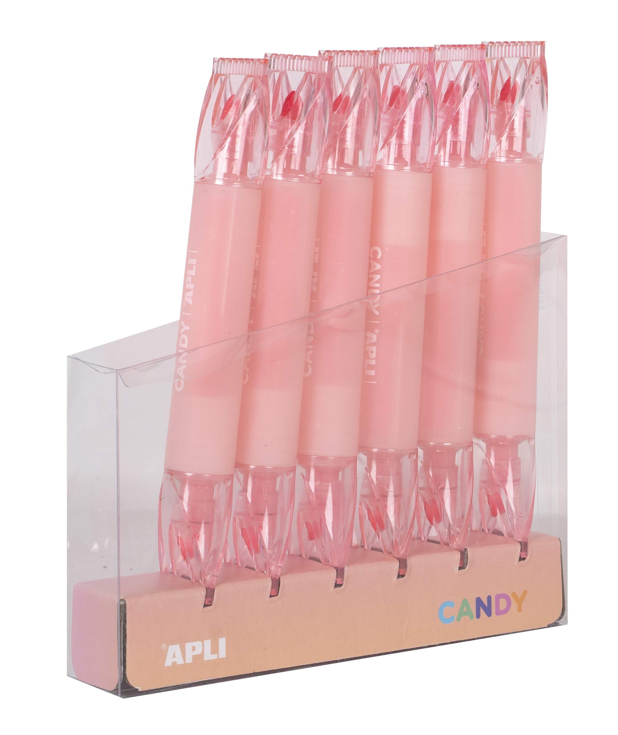 APLI 18274 Candy Markers Double Tip Pink 1 pc
