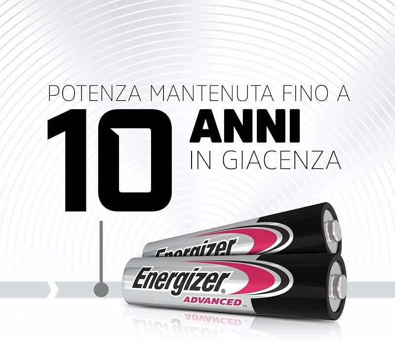 Advanced - Pile AAA (Confezione da 24) - Batterie Alcaline 1,5 V