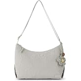 Sakroots Banyan Hobo &ndash; Shoulder bag with Zipper Closure &amp; Detachable key dangle. Lightweight Everyday Travel Hobo for Women
