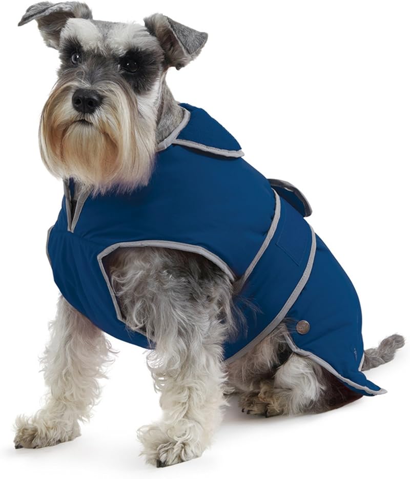 Ancol Muddy Paws All Weather Stormguard Coat Navy Large 50cm Length