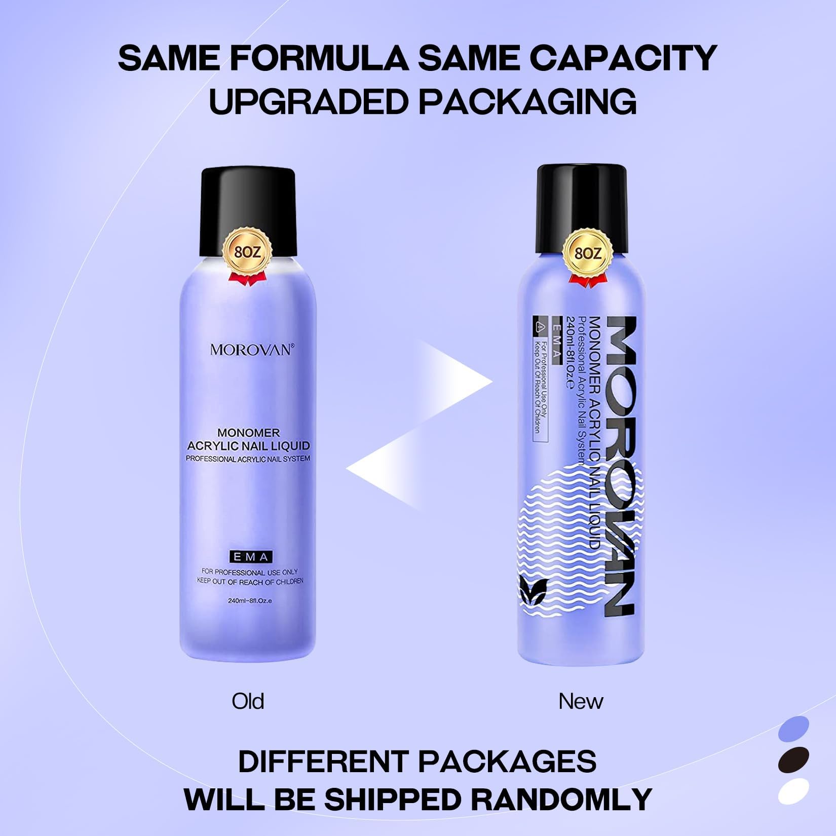 Morovan Monomer Acrylic Nail Liquid 8oz for Acrylic Powder - Professional Monomer Acrylic Nail Liquid For Acrylic Nail Extension Non-Yellowing MMA-Free - Image 7