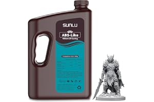 SUNLU Upgraded 4KG ABS Like Resin with Enhanced Strength and Toughness, High Com