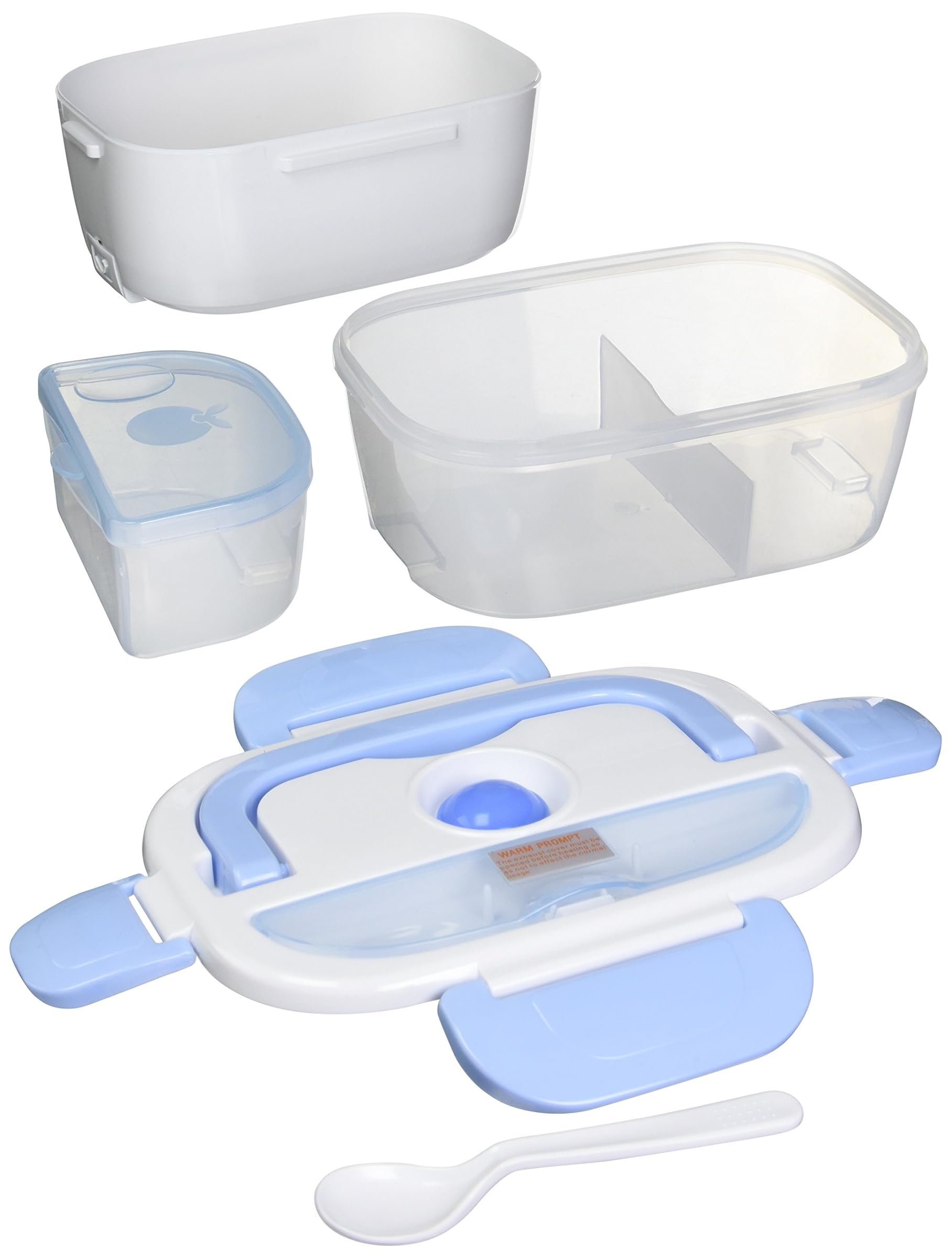 EBH-01 Electric Heating Lunch Box, Light Blue by TAYAMA