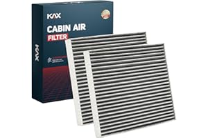 KAX Cabin Air Filter,CF11671 Replacement for RAM 1500 2016-2019, Ram 2500 2016-2022, Mazda CX-7 2007-2012, 3500 2018-2022,Wagoneer, w/Activated Carbon Passenger Compartment Air Filter, 2Pcs
