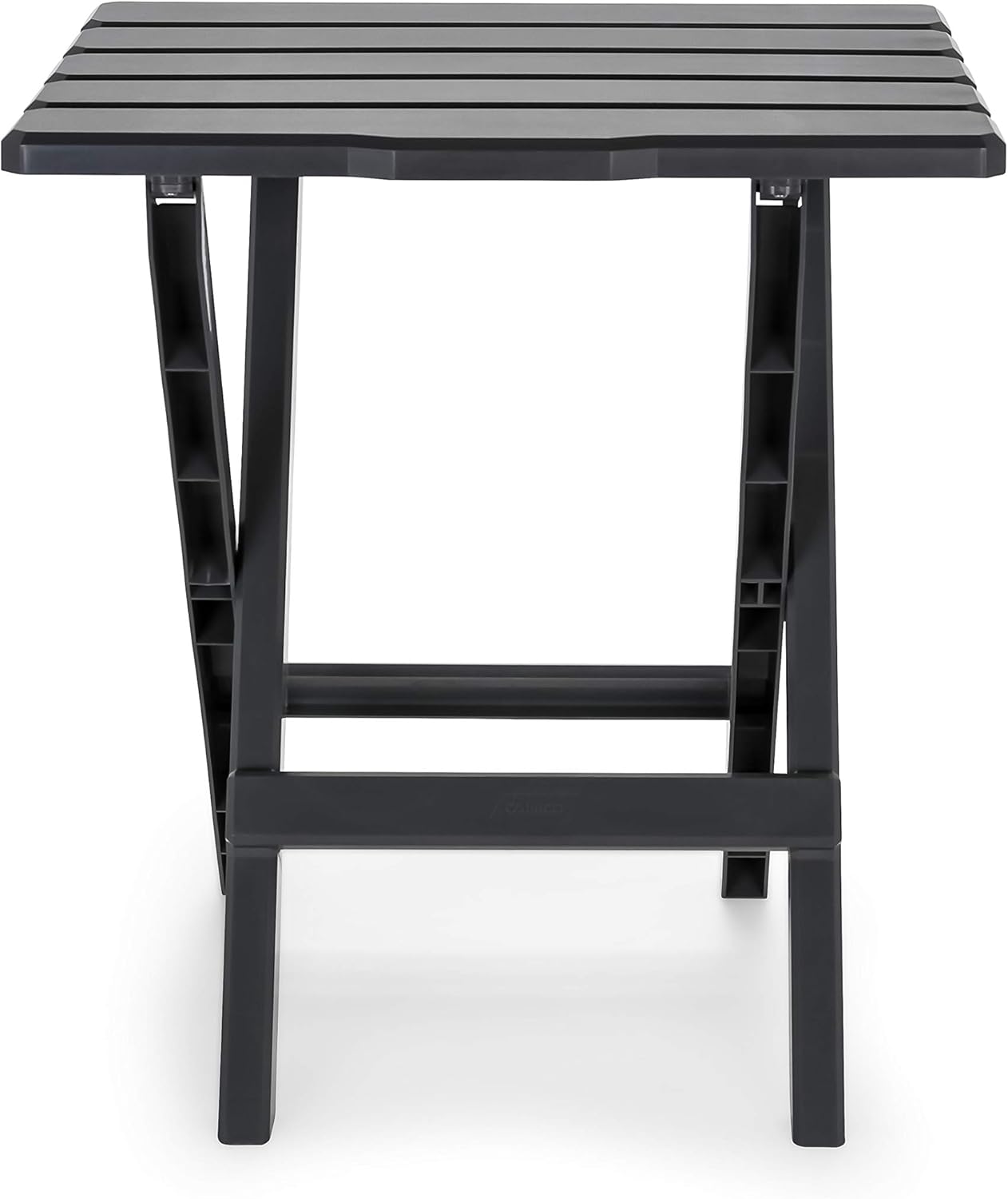 Camco Adirondack Portable Outdoor Folding Side Table, Perfect For The Beach, Camping, Picnics, Cookouts and More, Weatherproof and Rust Resistant - Mocha (51882): Automotive