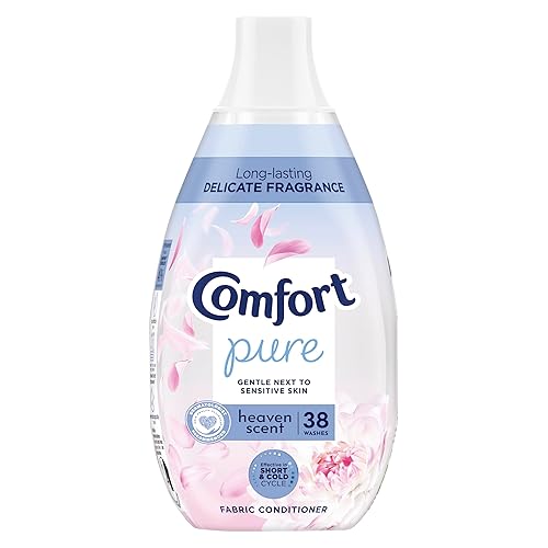 Comfort Molly-Mae x Pure Heaven Scent Fabric Conditioner Softener with CrystalFresh Technology for Sensitive Skin 38 washes (570 ml)