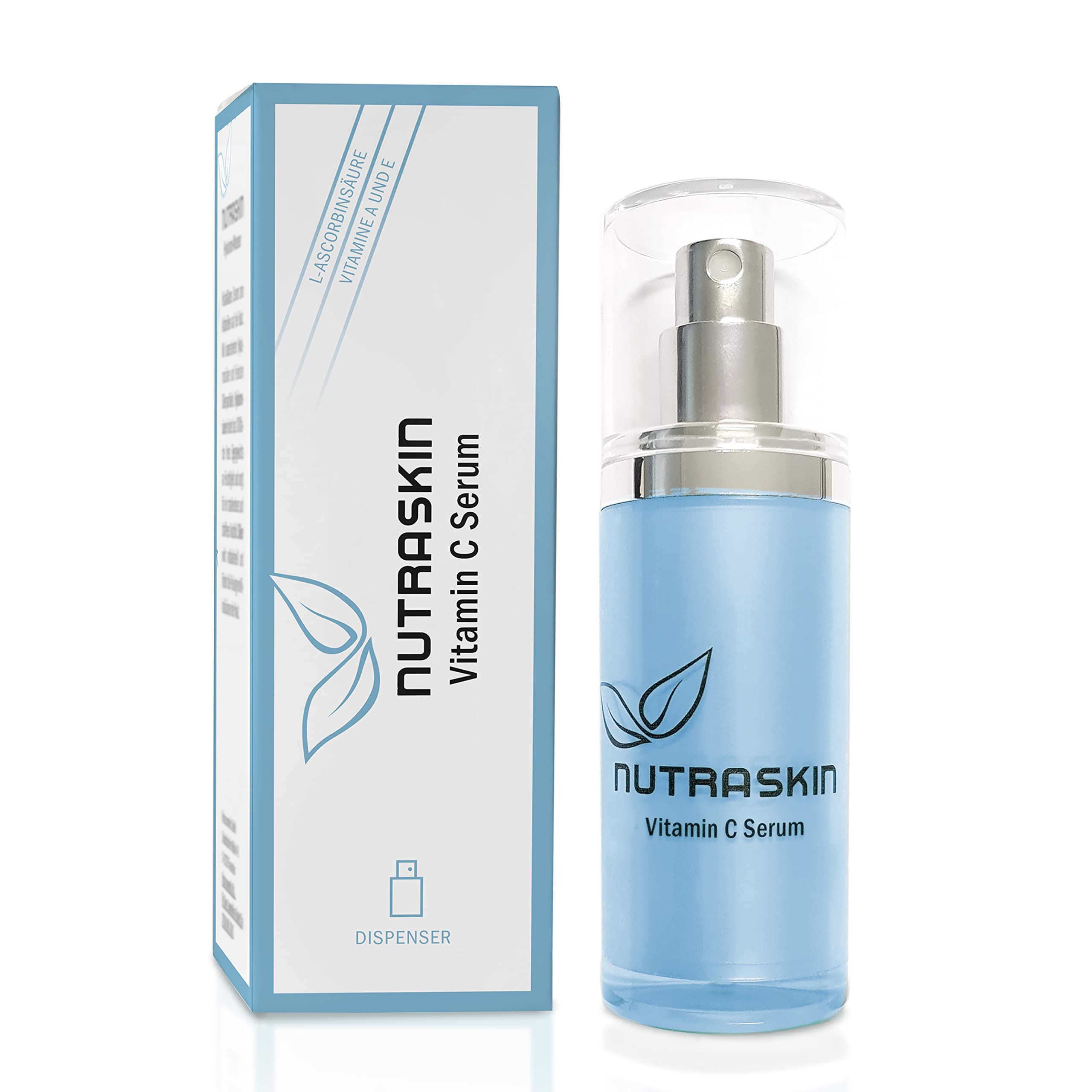 NUTRASKIN Vitamin C Serum, anti-aging moisturiser for face & skin 30ml