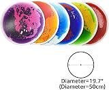 Art3d Liquid Sensory Floor Decorative Tiles 19.7x19.7 Colorful 6 Tiles view 3
