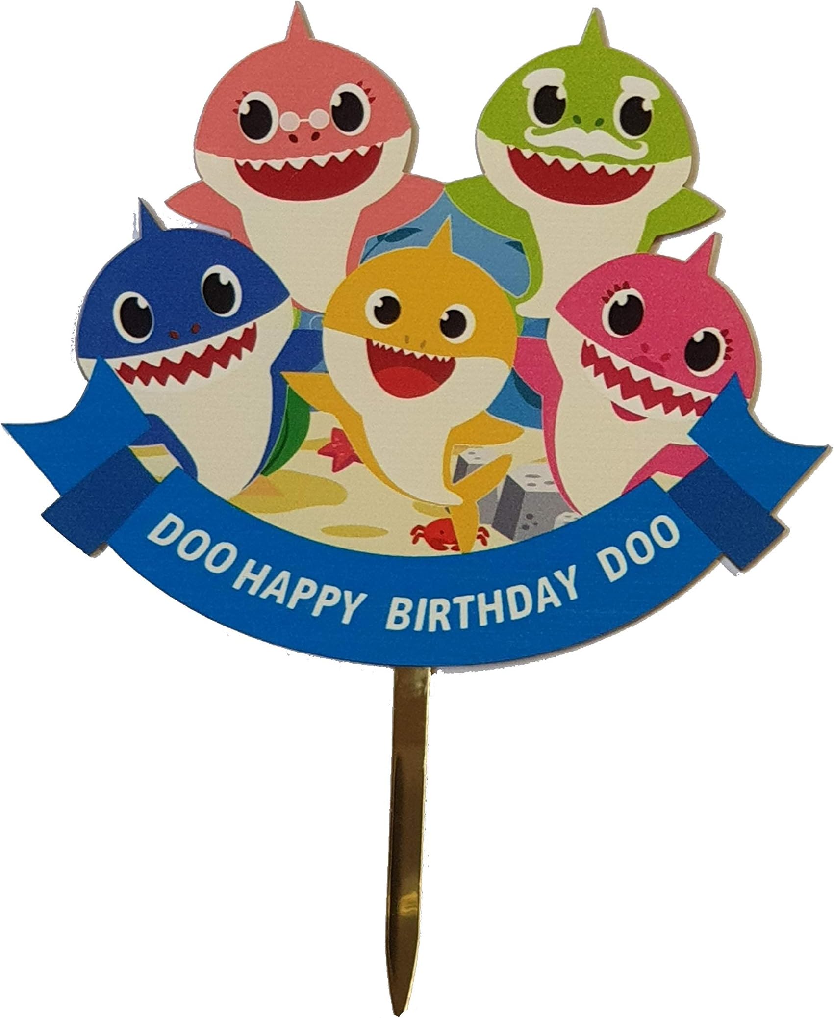 Baby Shark Birthday Cake Topper Price In Saudi Arabia Amazon Saudi Arabia Kanbkam