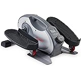 Sunny Health & Fitness Sitting Under Desk Elliptical Peddler, Portable Foot & Leg Pedal Exerciser for Home or Work w Optional