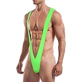 JOCKLAND Mens Sexy V Sling Underwear One Piece Bodysuit Strap Swimsuit Bulge Pouch Mankini Thong Gag Gift