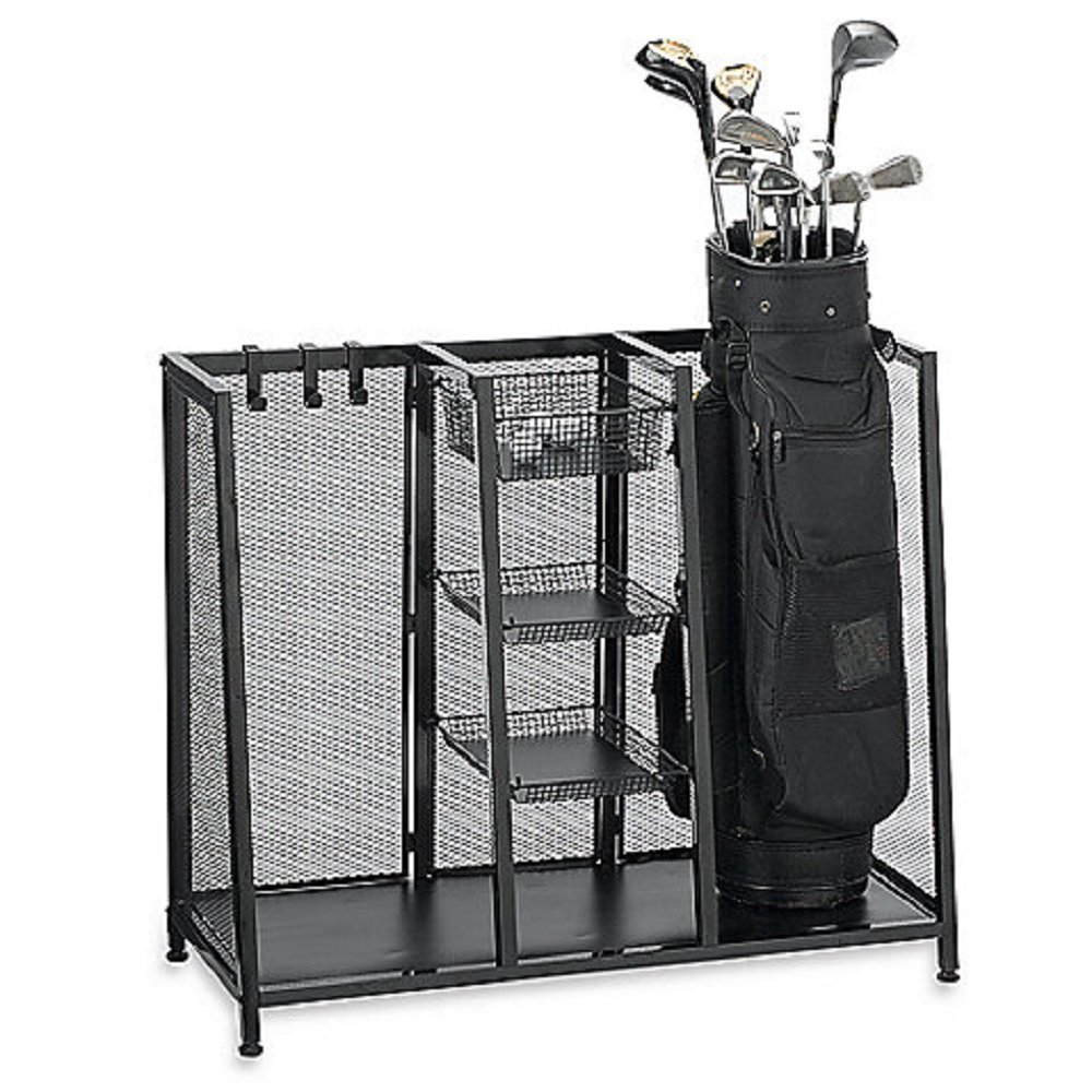 Metal Two Bag Golf Organizer