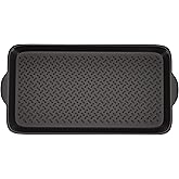 Matace 1 Pack Rubber Small Boot Tray for Entryway,Boot Mat,Shoe Tray,Shoe Mat for Indoor and Outdoor Use, 27.95"x 15.74" (Pack of 1)