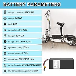 BtrPower 48V 20AH Lithinum ion Battery with 50A BMS