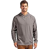 Cutter & Buck Adapt Knit Recycled Mens Heathered Hooded Pullover