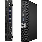Dell OptiPlex 7050 Micro Form Factor Desktop Computer, Intel Core i7-7700 up to 4.20 GHz, 16GB DDR4 RAM, 512GB Solid State Drive, Windows 11 Pro (Renewed)