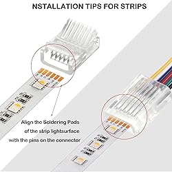 Flutesan RGB LED Light Strip Connectors 20