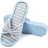 Caramella Bubble Womens Summer Open Toe Memory Foam Slip on Slippers Indoor Outdoor