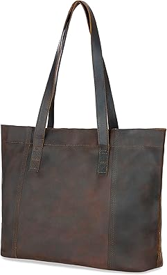 leather tote bag for school