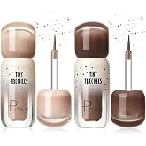 2Pack Waterproof Faux Freckle Pen - Buildable Sun-Kissed Makeup with Ultra-Fine Tip, Natural Looking Fake Freckles, Long-Lasting &amp; Smudge-Proof for All Skin Tones