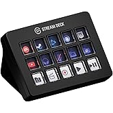Elgato Stream Deck Scissor Keys—Workflow Controller with Customizable Macro Keys for OBS, Twitch, Discord, Teams, Photoshop, and More—USB-C, Windows 10, macOS 13 or Later