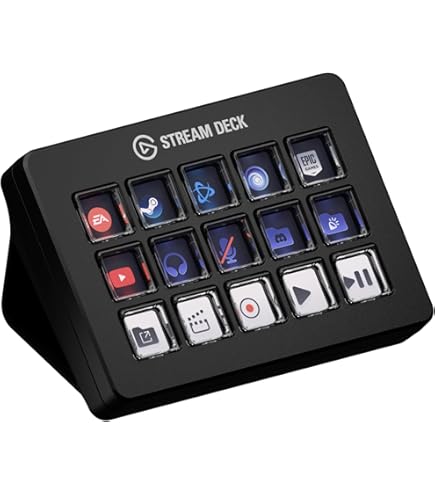 DJ機材 Elgato Stream Deck MK.2 Stream Deck MK.2 Elgato White Edition, 15 Teclas, Multi Actions