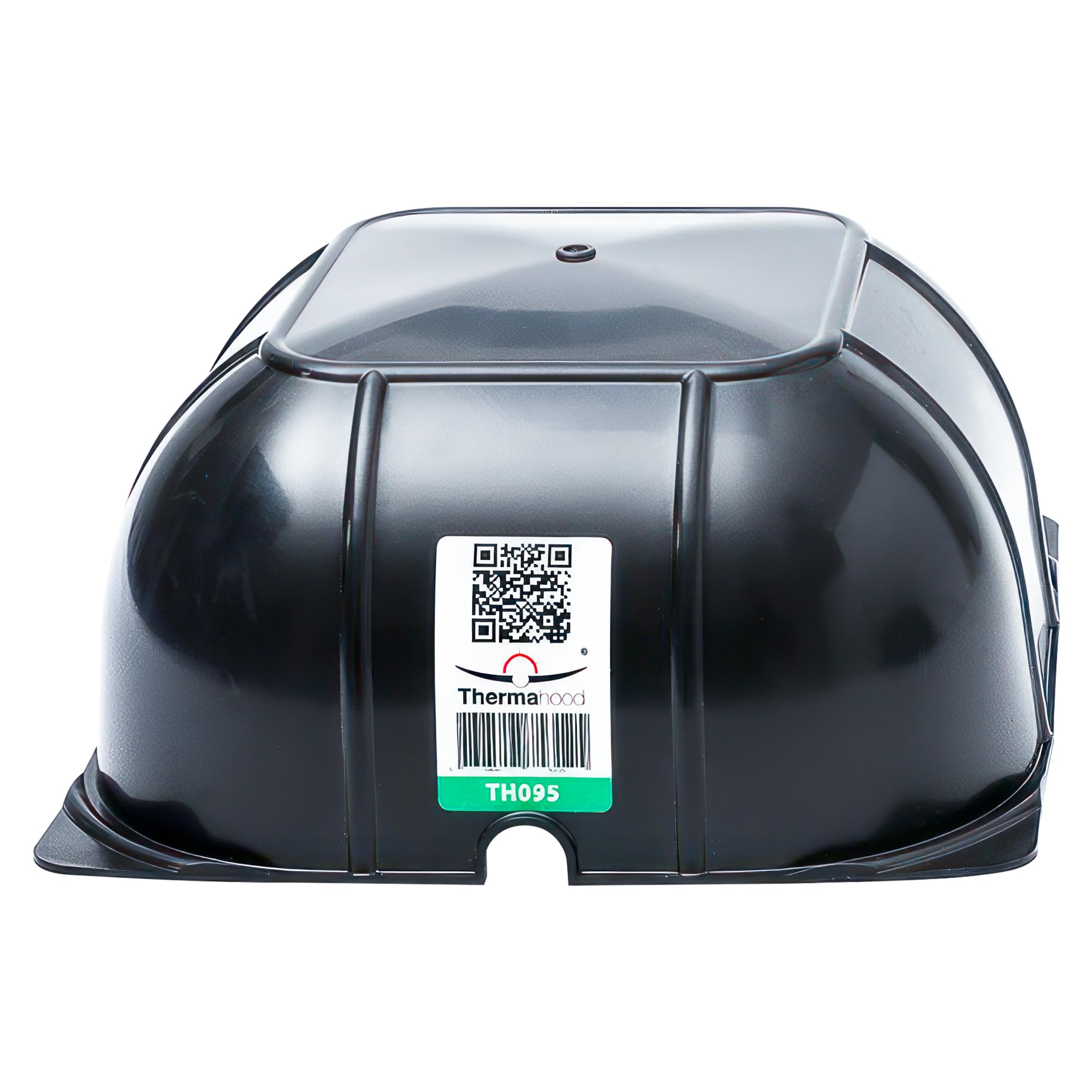 Thermahood - TH095 Pack of 10 - Airtight Downlight Covers for Over Recessed Lights and Downlights - Energy Efficient, Black, 190 x 190 x 95mm