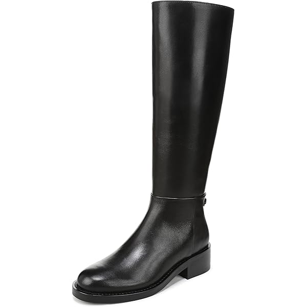 えむえむ Amazon.com | Sam Edelman Mable Equestrian Boot Black Leather