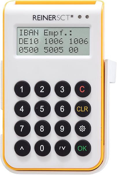 Amazon Reinersct Cyberjack 1スマートカードリーダーとtanジェネレータにより Bluetoothとusb機能で安全な オンラインバンキングを実現 Reiner パソコン 周辺機器 通販
