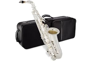 JEAN PAUL USA Jean Paul AS-400SP Student Alto Saxophone - Silver-Plated