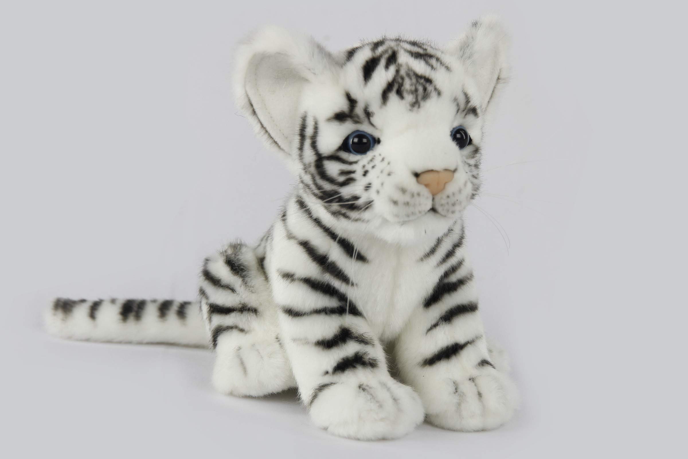 Hansa - White Tiger Soft Toy Baby Sitting 20cmH/20cmL