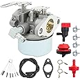 Podoy Upgrade 640084B Carburetor Carb Kit with Smooth Engine Performance, Compatibe with Te-cumseh 4HP 5HP HS50,HSSK40, HSSK5