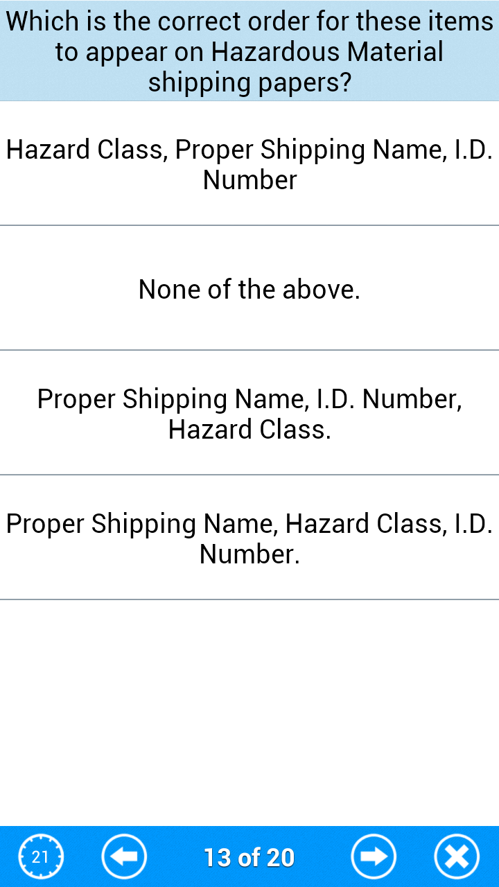 HazMat Test LiteAmazon.frAppstore for Android