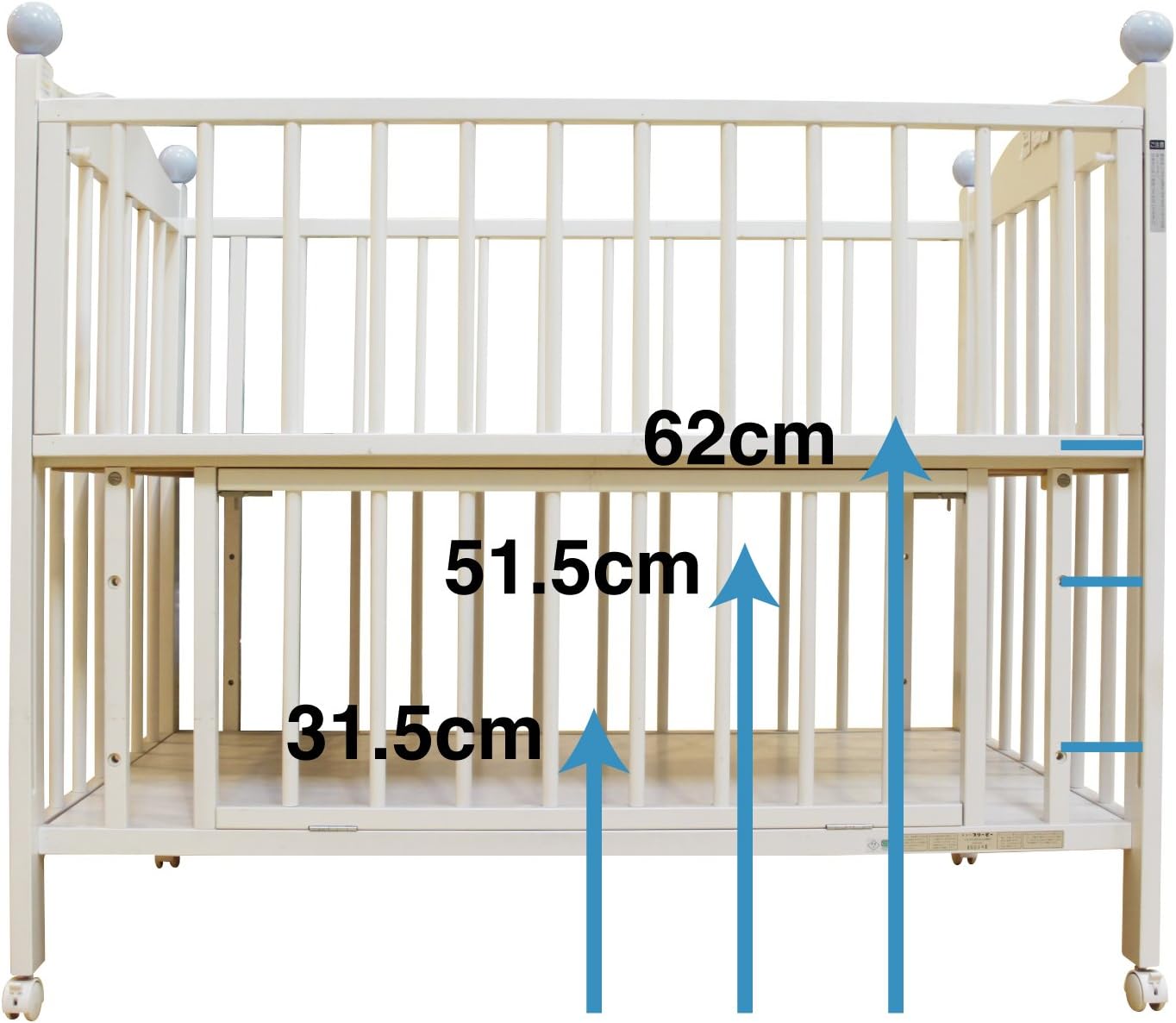 Amazon ランデブー Rendez Vous ベビーベッドdx 乳幼児用ベッド ベビー マタニティ 通販