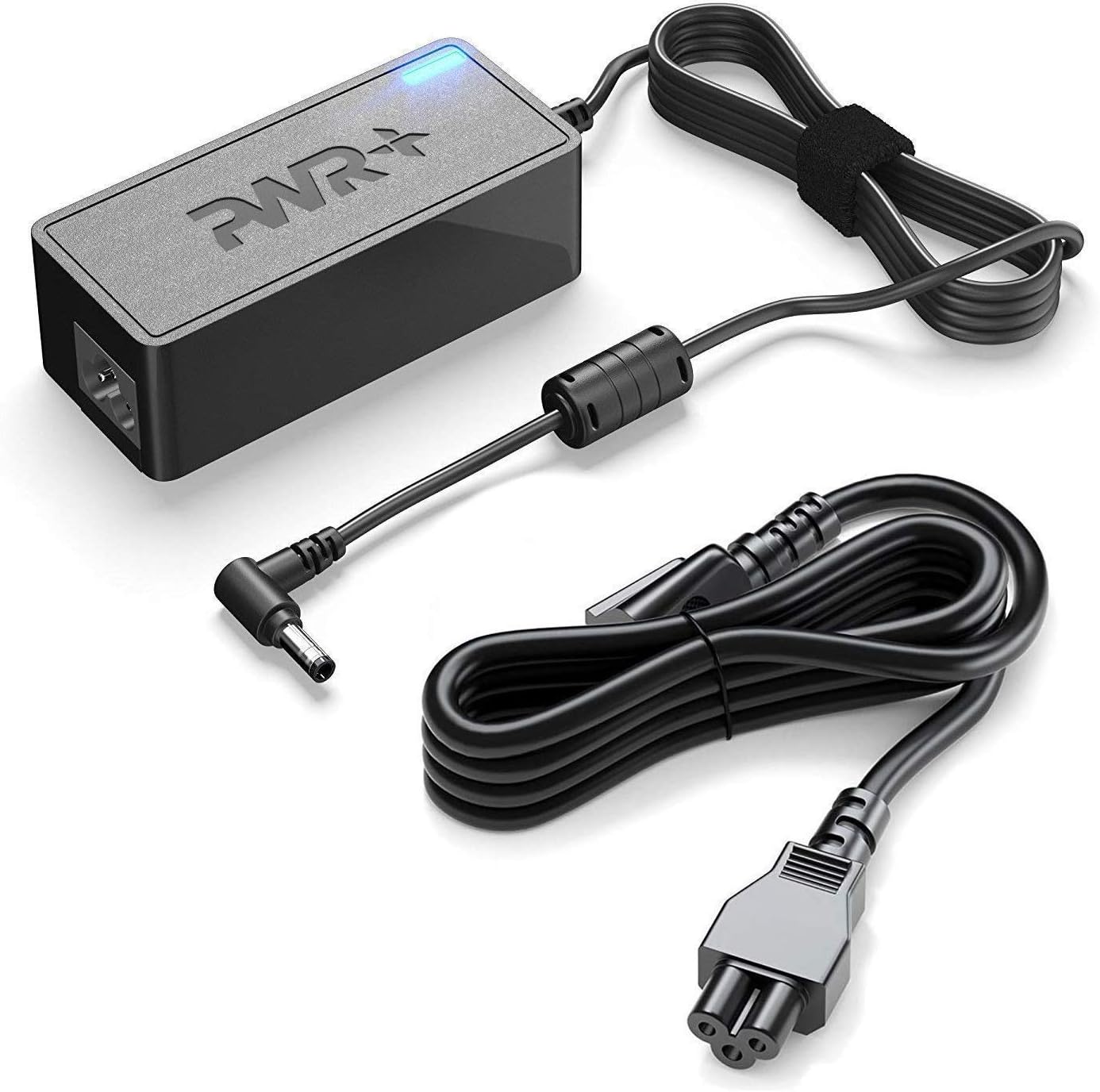 PWR+UL Listed 65W AC Adapter for Gateway NV52 NV53 NV53A NV54 NV55C NV57H NV570P NV59 NV59C NV73 NV76R NV78 NV79 NE522 NE56R NE71B NE722 LT41P LT2016U LT2802U LT4004U Charger 12 Ft Laptop Power Cord