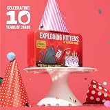 Exploding Kittens 10th Anniversary Tin - 2-5 Players, Ages 7+ view 2
