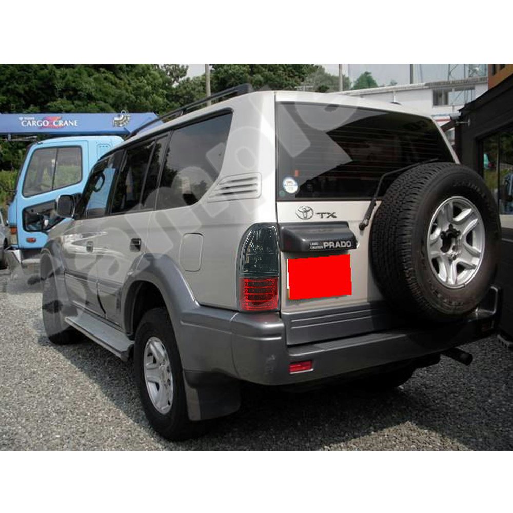 Amazon.com: 1 Pair Rear Red & Smoke LED Tail Light Lamp Fit Toyota Land  Cruiser Prado FJ90 FJ95 96-02: Automotive